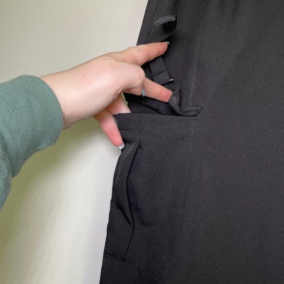 Junior's Medium Blenca Black Wide Leg Dress Pants - Picture 5 of 8